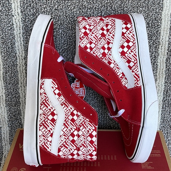 Vans Sk8-Hi Chilli Pepper Racing Red WMNS - Picture 11 of 16